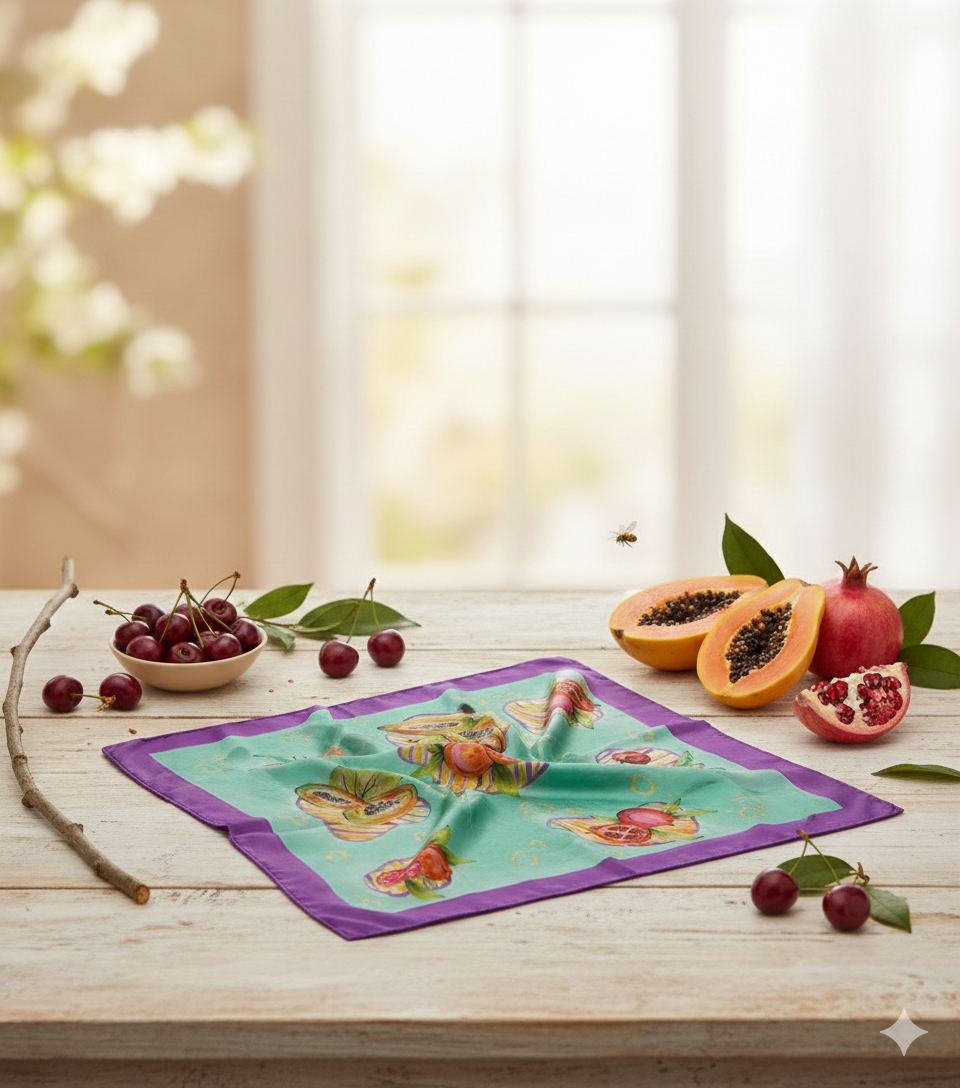 Summer Edibles - Square Canvas